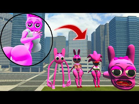 Battle Royale: MISS PINKI SPUNKI VS SCP 096 VS BIG TOWER In Garry’s Mod! #3