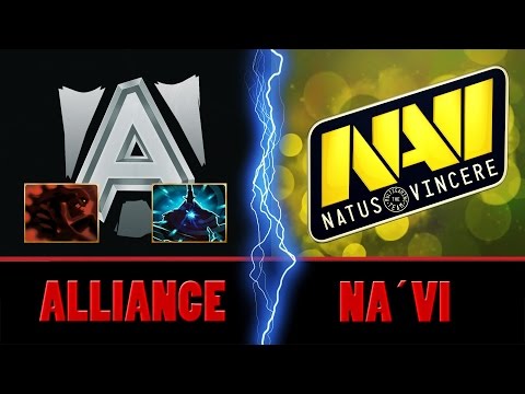 Alliance vs NA`VI, Group Stages Game 1 Full Game - TI6 Dota 2