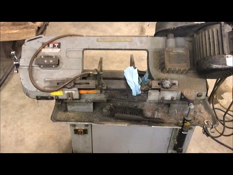 Jet 7x12 Horizontal Band Saw Fix Up: Part 1