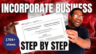Registering A Corporation In Canada Under 30 Minutes | How To Register Business Canada |🔥