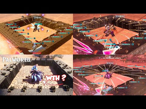 Palworld ALL RAID BOSS: Mounted Missile Launcher Edition | Palbuilds