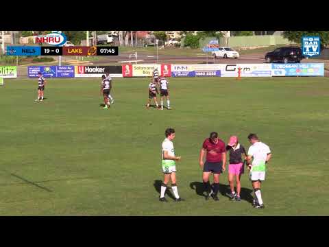 2018 NHRU Round 2 Premier 1 - Nelson Bay Gropers v Lake Maq Roos