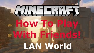 *UPDATED* [1.18] How To Join a Minecraft LAN Server With Friends (Windows and Mac)