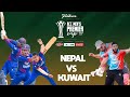 Nepal vs Kuwait || ACC men’s Cup ||OSR Sports