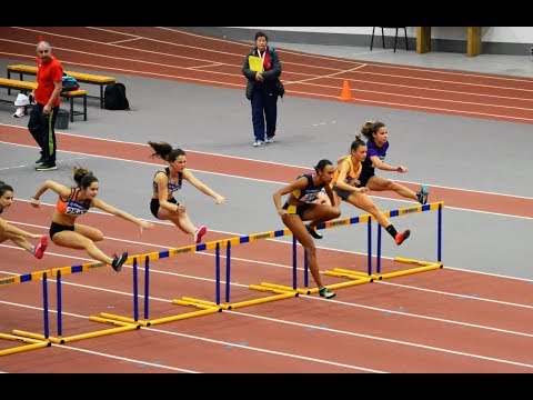 60m H, Final, Women, National Indoor U18 Championship, BUL, 20.01.2019, Sofia