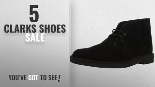 Top 10 Clarks Shoes Sale [2018]: Clarks Mens Bushacre 2 Chukka Boot, Red, 7 M US