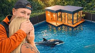 I Surprised My Wife With Her Own Dream Island In My Garden!