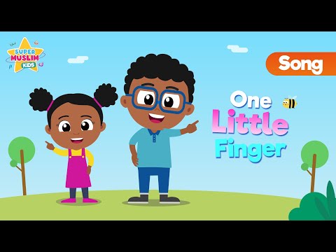 One Little Finger - Kids Song (Nasheed) - Vocals Only - Body Parts - Muslim Version