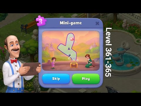 Gameplay Gardenscapes Level 361-365