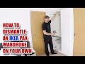 How To Dismantle An IKEA Pax Wardrobe By Yourself