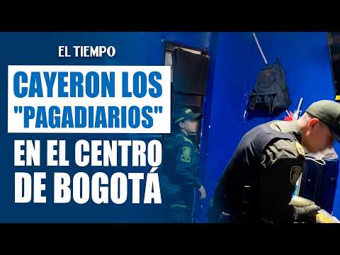 Operativo express en Bogotá deja 7 detenidos y toneladas de dr0g4s incautadas