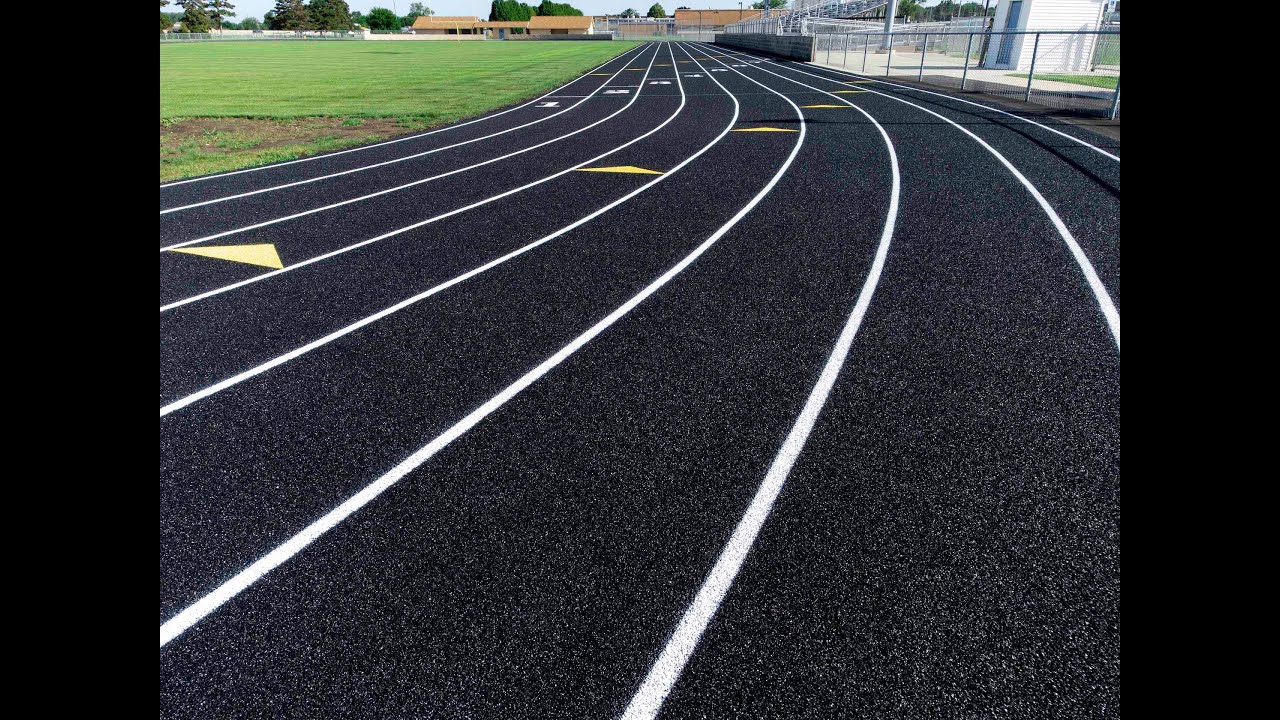 All Weather Rubberized Running Track Surfaces | TrackMaster Pro System by SportMaster Sport Surfaces