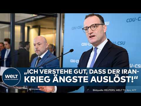 IRAN-KRIEG: "Der Fall des Regimes ist wünschenswert!" | Spahn und Hoffmann zu Irans Atomambitionen