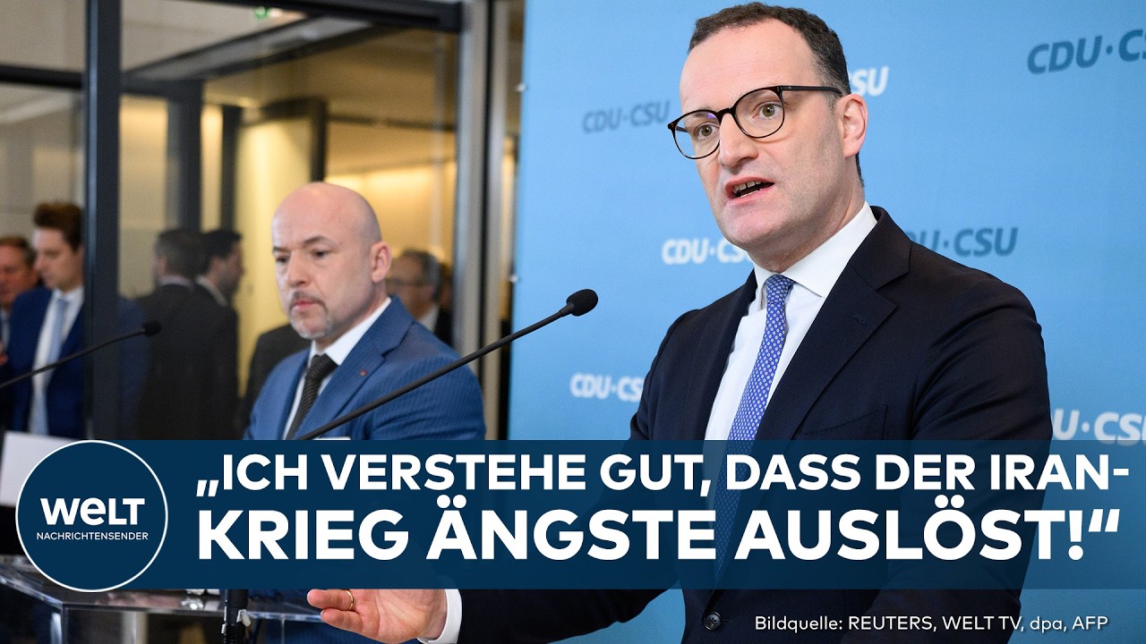 IRAN-KRIEG: "Der Fall des Regimes ist wünschenswert!" | Spahn und Hoffmann zu Irans Atomambitionen