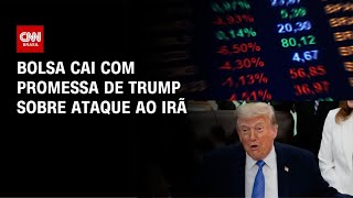 Vídeo: Fechamento de Mercado: Bolsa cai com promessa de Trump sobre ataque ao Irã | HORA H