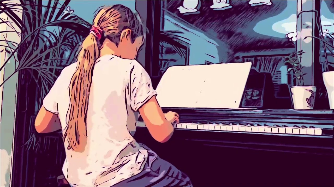 Sneaky Business Piano Piece