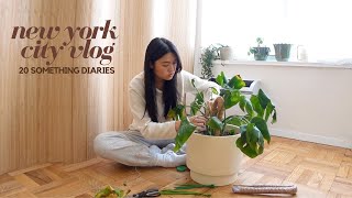 20 Something Diaries | social & productive spring days, follow me around nyc