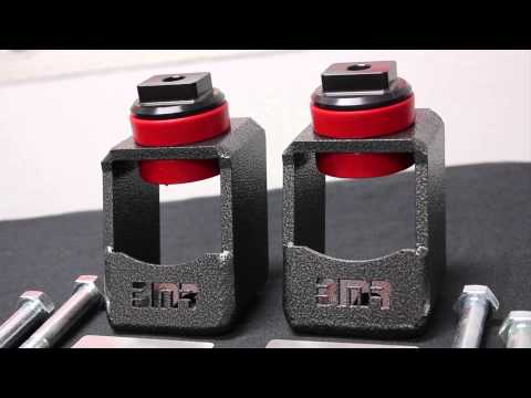 BMR Suspension's MM004 Polyurethane Motor Mounts for 2010 and Newer Camaros