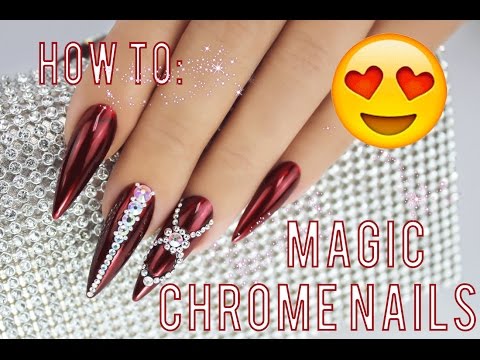 Mirror Powder Magic Transparent Glas Effekt Nails | Trendnails