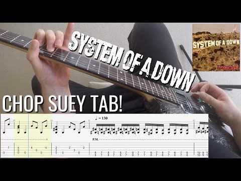 System Of A Down – Chop Suey! FULL PoV Guitar Lesson | With TAB