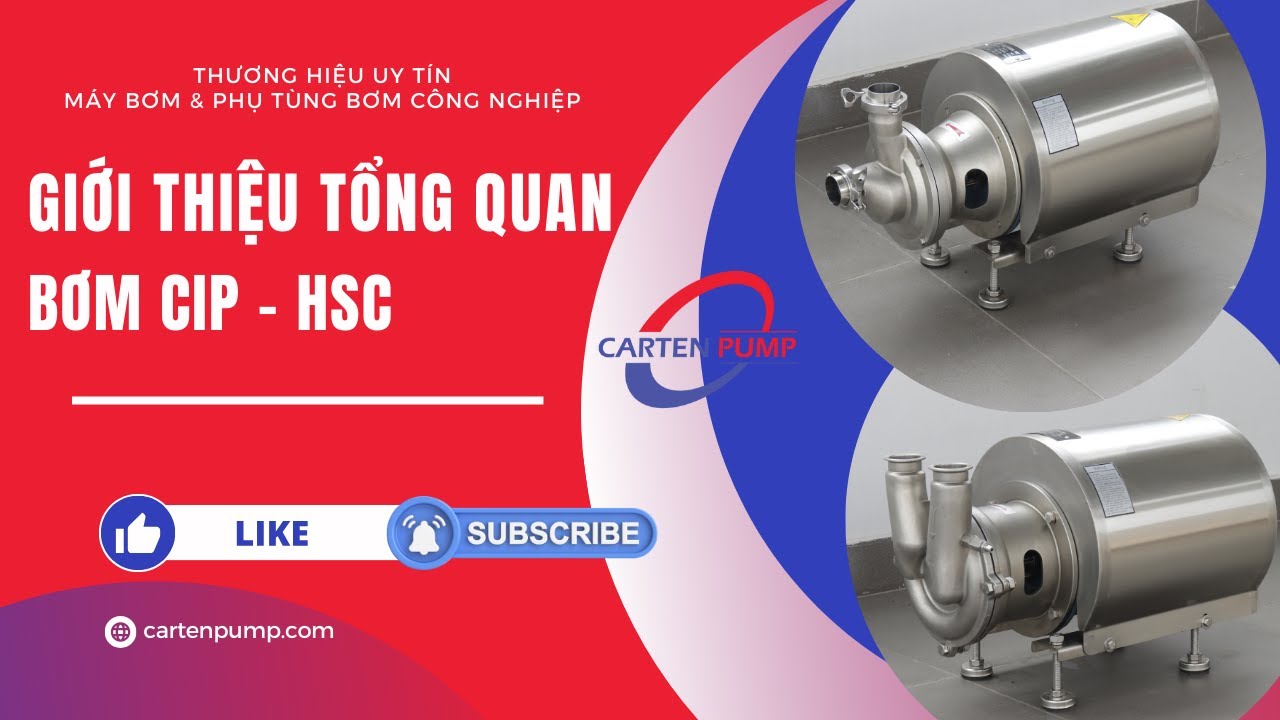 Bơm CIP | Nhà phân phối Carten Pump Vietnam