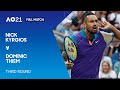 Nick Kyrgios v Dominic Thiem Full Match | Australian Open 2021 Third Round