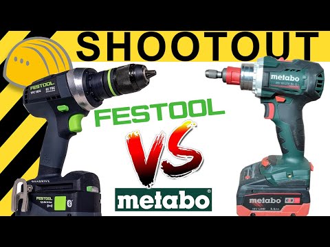 METABO vs FESTOOL - KAMPF DER GIGANTEN! STÄRKSTE AKKUSCHRAUBER im TEST | WERKZEUG NEWS 148