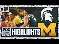 No 14 Michigan State Spartans Vs No 12 Michigan Wolverines Highlights FOX College Hoops