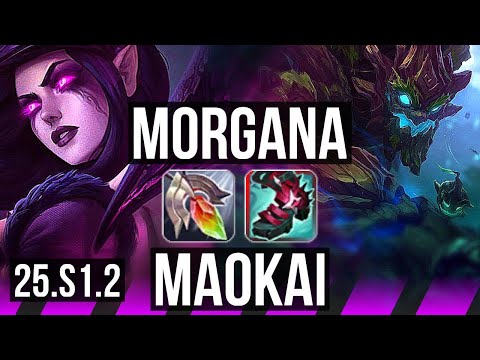 MORGANA & Tristana vs MAOKAI & Kai'Sa (SUP) | KR Master | 25.S1.2