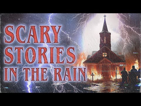21 Scary Stories to Fall Asleep To | 3 Hours with Rain Ambience