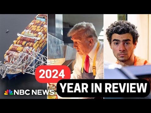 2024 年回顧：總統大選、特朗普、無人機、惡劣天氣、小鬼當家的夏天等 (2024 Year in Review: Presidential election, Trump, drones, severe weather, brat summer, and more)