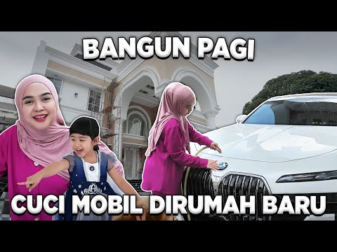 BANGUN PAGI DI RUMAH BARU RICIS…