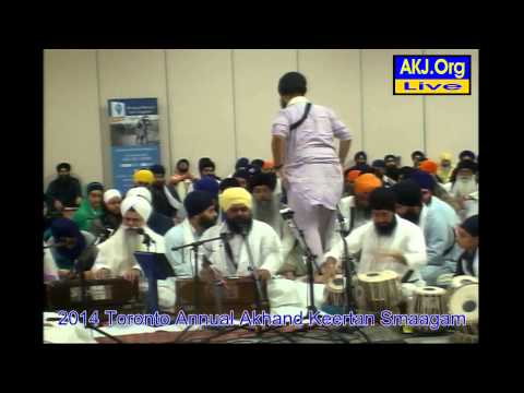 112 Toronto July 2014 Smaagam - Raensabaayee Keertan - Bh. Anantvir Singh Jee LosAngeles