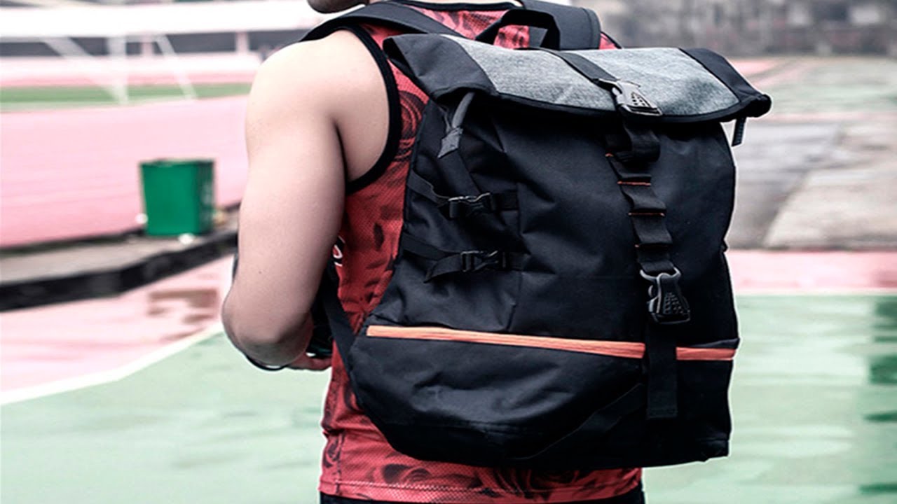 Большой и вместительный рюкзак для спорта LACYIE / big sports backpack РАСПАКОВКА