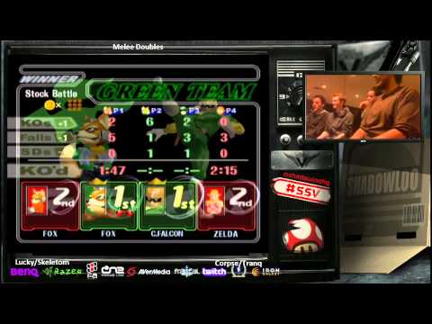 SSV Melee Doubles Round - Lucky+Skeletom vs Corpecreate+Tranq