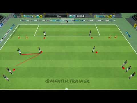 Crossing and Finishing Drill #combinationplay