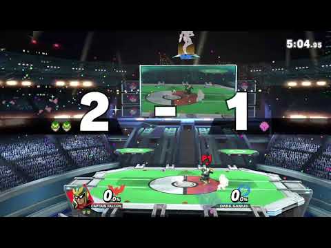 Tsuba (Falcon) vs ダクサム (Dark Samus) 2