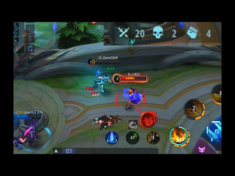 CHOU GAMEPLAY WITH 20 KILLS | MLBB