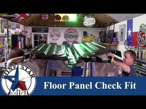 Episode 28:  Full Floor Panel Check Fit.  Will it work?