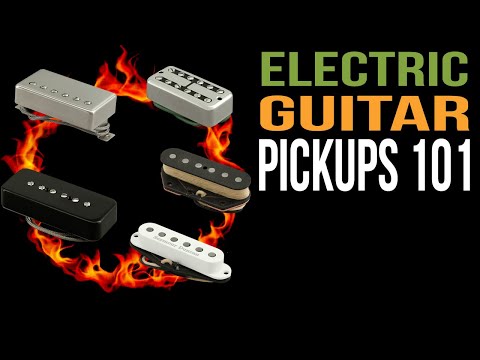 Electric Guitar Pickups 101 - single coils, humbuckers, p-90s, & Filter'trons explained.