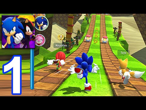 Sonic Forces - Running Battle - Gameplay Walkthrough Part 1 (iOS, Android)