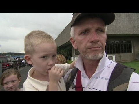 TYPHOON HAIYAN SURVIVOR TELLS OF HIS AMAZING ESCAPE - BBC NEWS