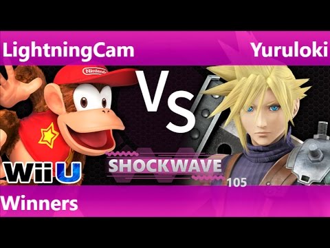 SW 105 - LightningCam (Diddy) vs Yuruloki (Cloud) Winners - Smash 4