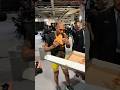 ALEX PEREIRA CELEBRATES WIN OVER JIRI PROCHAZKA