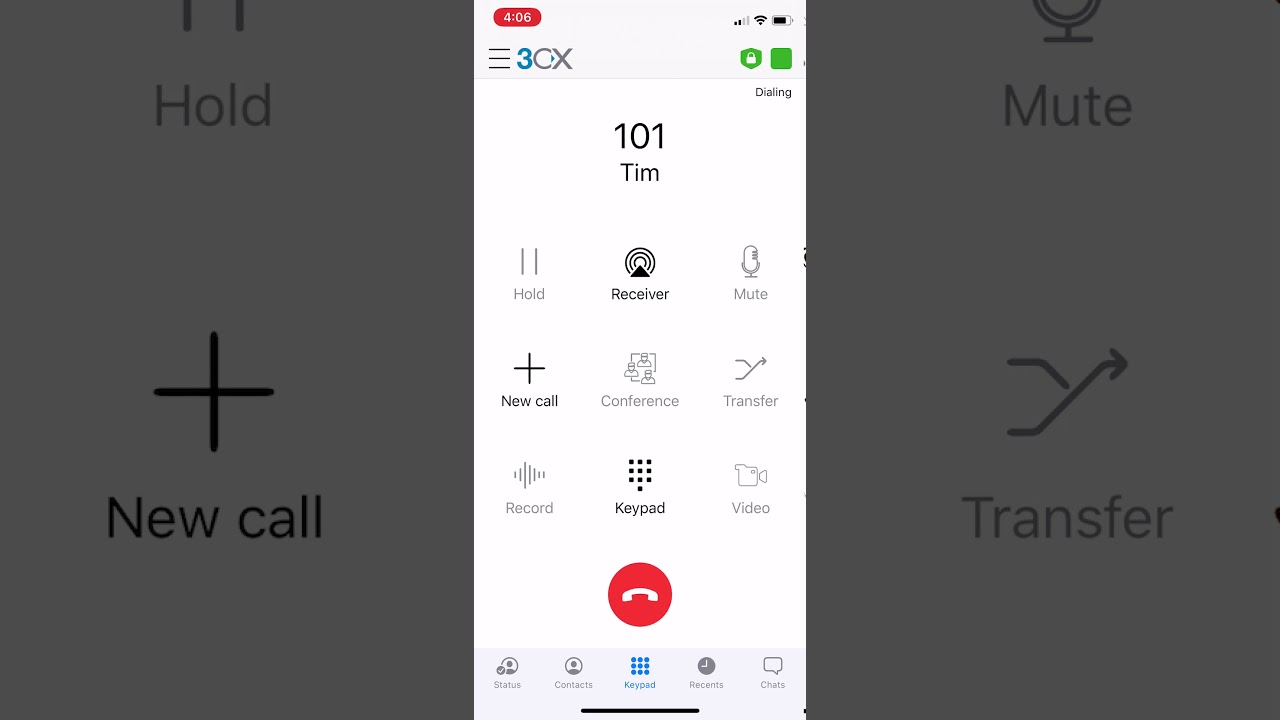 Call Transfer on the 3CX Mobile App