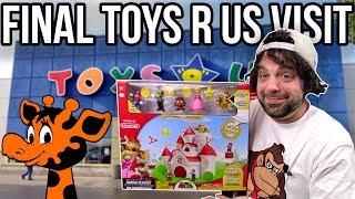 FINAL TOYS R US VISIT - Super Mario Deluxe Castle Unboxing | RGT 85
