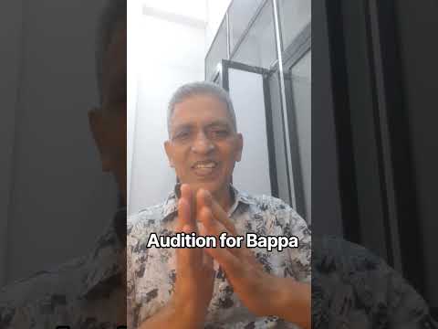 Sandip V Pednekar Audition for Bappa Ad