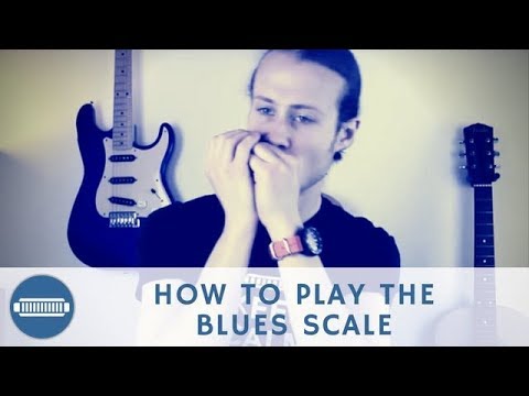 The Real Blues Scale In 2nd Position Harmonica Lesson - How and why you should practice it?