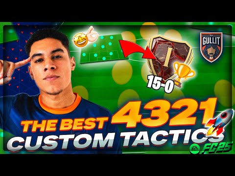 EA FC 25 - Best 4-3-2-1 Custom Tactics