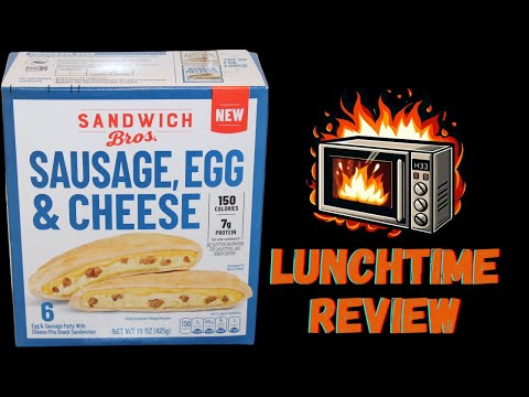 Sandwich Bros. Sausage, Egg & Cheese Pita Snack Sandwiches Review